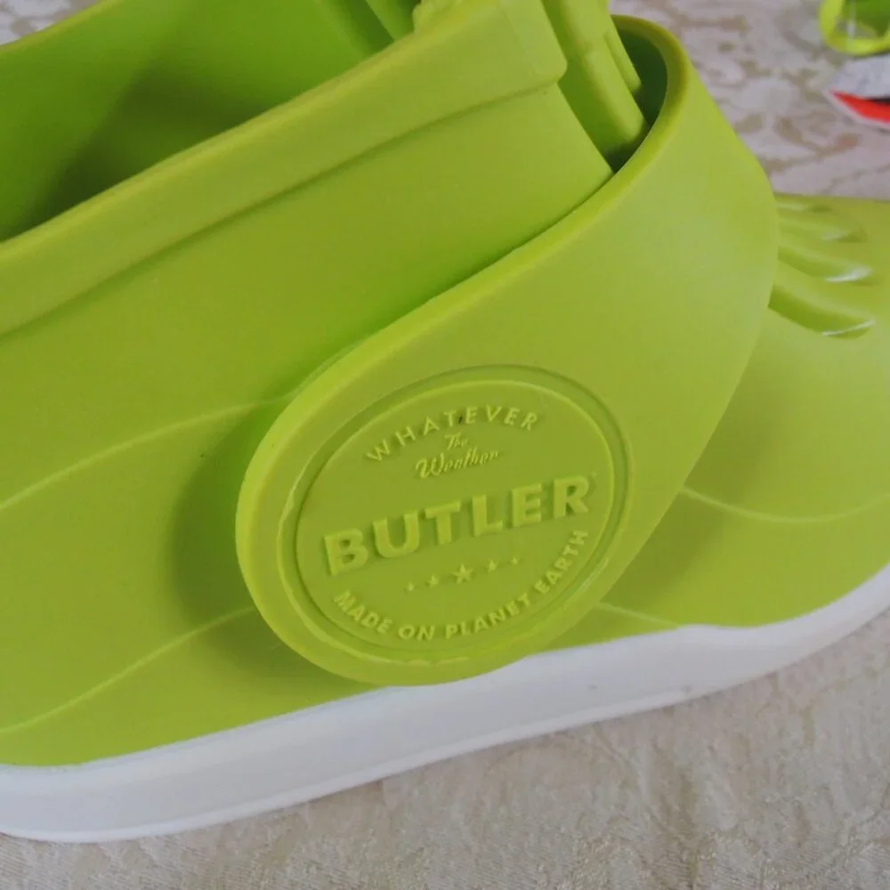 Butler Rockhopper Overshoe Boot Lime Green 1